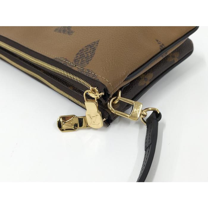 LOUIS VUITTON ポシェット ドゥーブル ジップ ショルダーバッグ