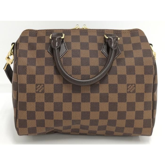 LOUIS VUITTON ルイヴィトン ダミエ スピーディーバンドリエール25 2wayショルダーバッグ ハンドバッグ ブラウン PVCレザー RFID N41368 LOUIS VUITTON（ルイ・ヴィトン） LOUIS VUITTON 2WAYバッグ