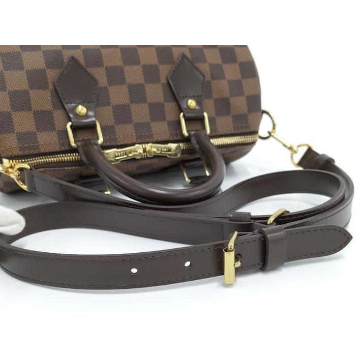 LOUIS VUITTON ルイヴィトン ダミエ スピーディーバンドリエール25 2wayショルダーバッグ ハンドバッグ ブラウン PVCレザー RFID N41368 LOUIS VUITTON（ルイ・ヴィトン） LOUIS VUITTON 2WAYバッグ