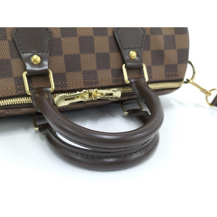 LOUIS VUITTON ルイヴィトン ダミエ スピーディーバンドリエール25 2wayショルダーバッグ ハンドバッグ ブラウン PVCレザー RFID N41368 普段使いに♪】ルイヴィトン☆スピーディ・バンドリエール 25 (Louis