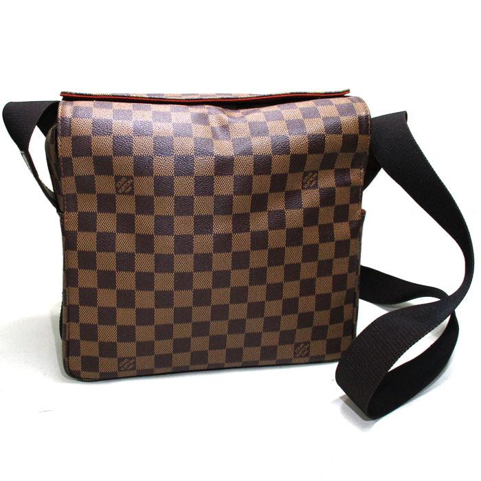 中古】LOUIS VUITTON ナヴィグリオ ショルダーバッグ ダミエ エベヌ