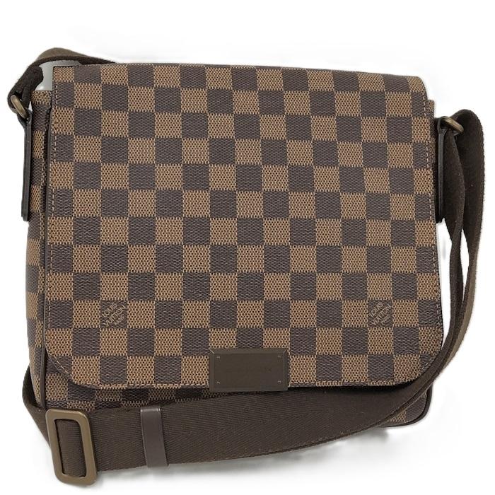 【極美品】ルイヴィトン ディストリクトPM ダミエ エベヌ N41213 極美品】ルイヴィトン ディストリクトPM ダミエ エベヌ N41213 LOUIS