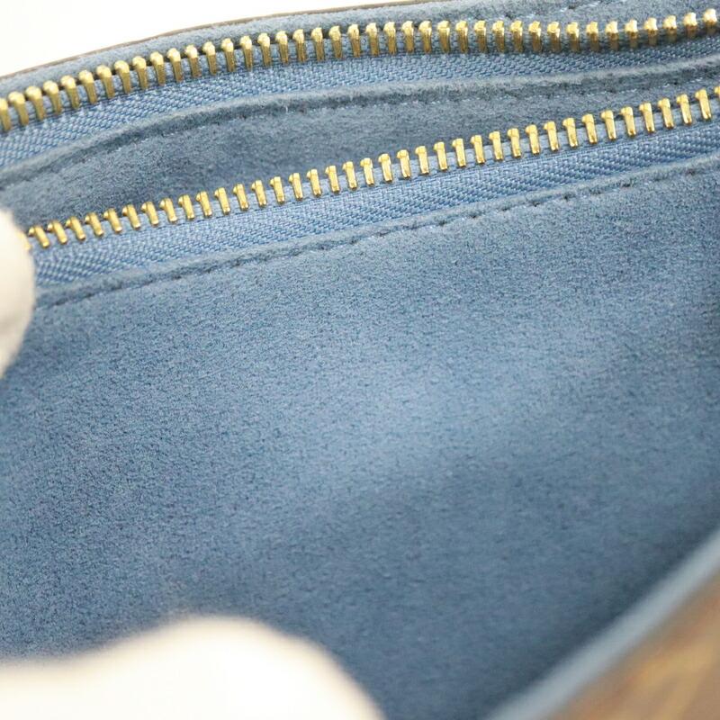 LOUIS VUITTON ルイヴィトン スレンヌBB ショルダーバッグ モノグラム ブラウン×ブルー M44299 DU4188 RFIDの画像