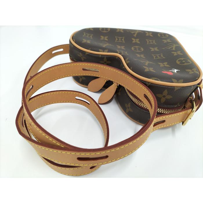 LOUIS VUITTON サッククール ハート ショルダーバッグ モノグラム  