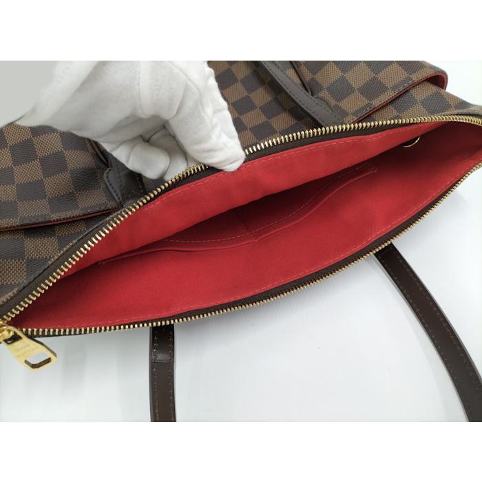 ルイヴィトン　トートバッグ　ダミエ　トータリー　PM エベヌN41282 レザー LOUIS VUITTON LOUISVUITTON トータリーPM トートバッグ ダミエ