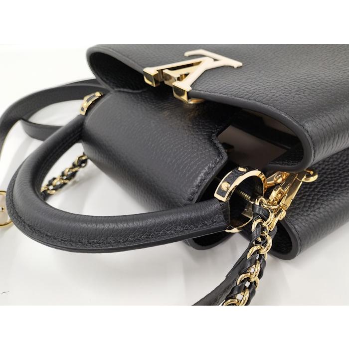 【最終価格】カプシーヌBB 2WAY ショルダー ハンド バッグ ブラック 黒 LOUIS VUITTON カプシーヌBB 2wayハンドバッグ ショルダーバッグ