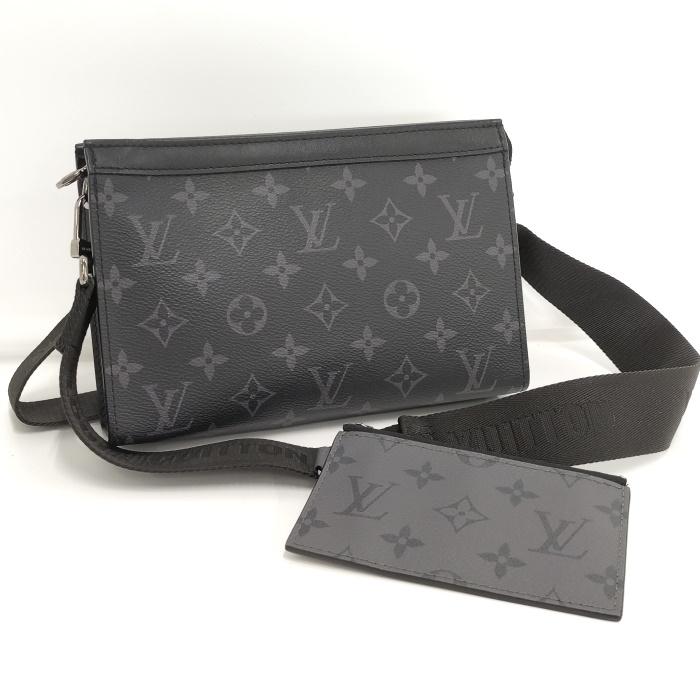 現行◆LOUIS VUITTON ショルダーバッグ ガストン エクリプス LOUIS VUITTON ルイ・ヴィトン モノグラムエクリプス ガストン