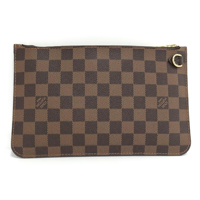 LOUIS VUITTON/ルイヴィトン/ ネバーフル付属ポーチ/ ダミエ LOUIS VUITTON ネヴァーフル 付属品 ポーチ ダミエ : JJ