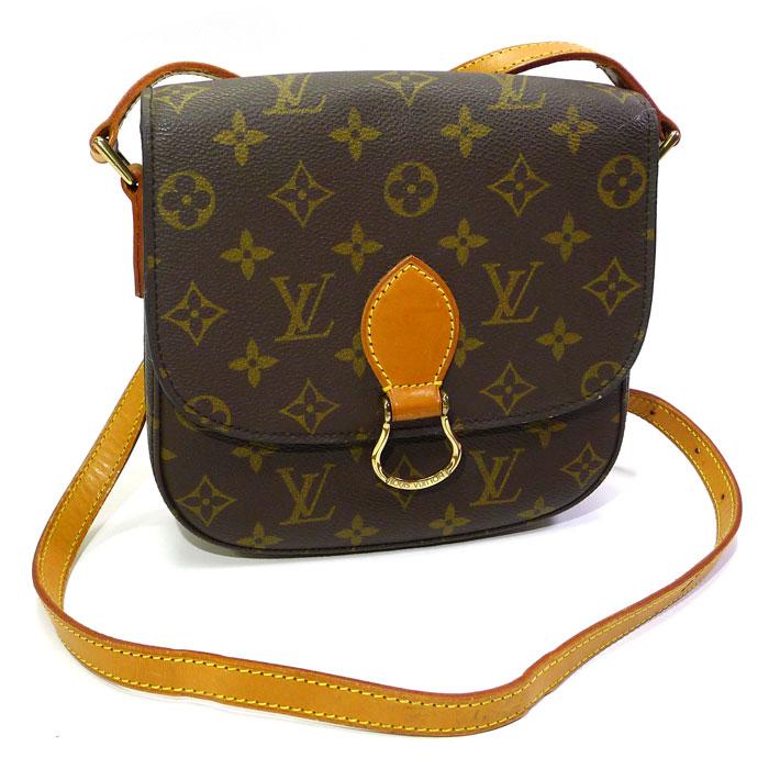 中古】LOUIS VUITTON サンクルーMM ショルダーバッグ モノグラム 