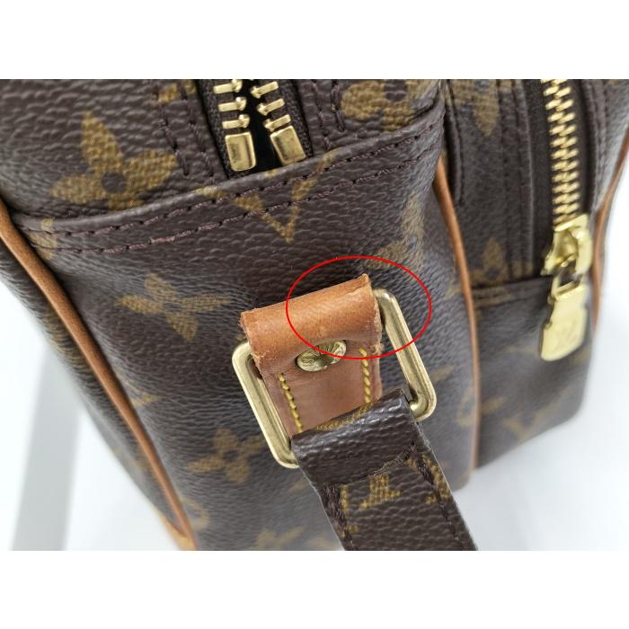 LOUIS VUITTON ナイル ショルダーバッグ モノグラム ブラウン