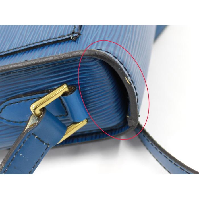 LOUIS VUITTON 【中古】LOUIS ミニサンクルー ショルダーバッグ エピ 