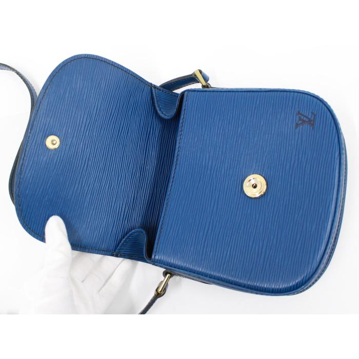 LOUIS VUITTON 【中古】LOUIS ミニサンクルー ショルダーバッグ エピ 