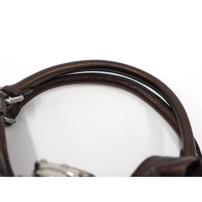 LOUIS VUITTON 【中古】ルイヴィトン マヒナXL ショルダーバッグ 