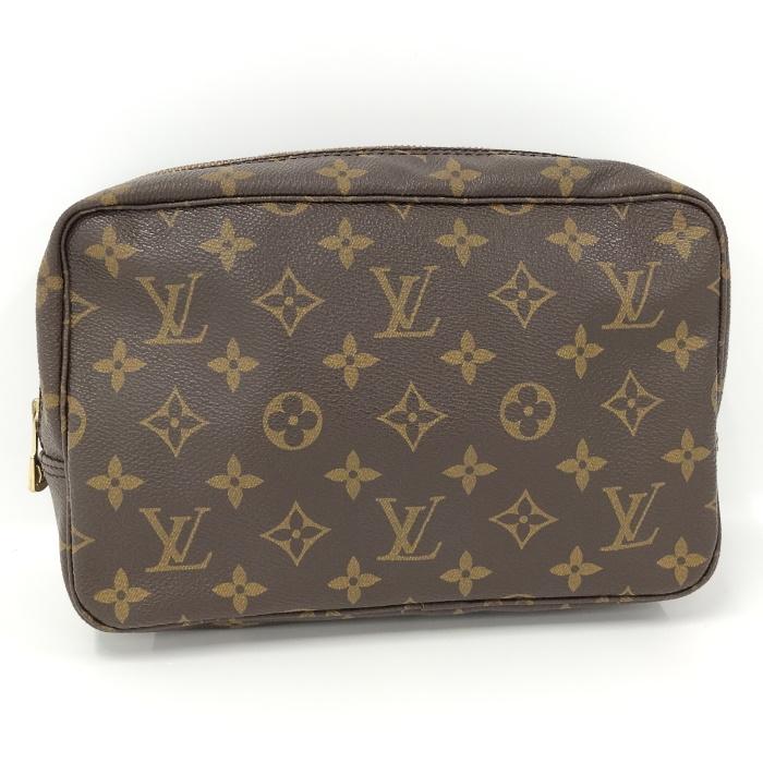 中古】LOUIS VUITTON トゥルーストワレット23 バニティバッグ