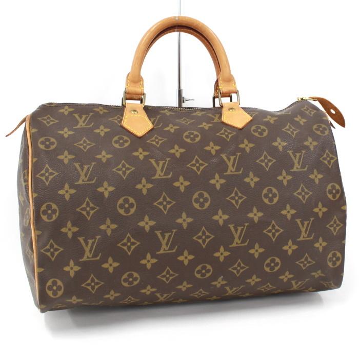 中古】 LOUIS VUITTON スピーディ35 ボストンバッグ モノグラム M41524 中古】 LOUIS VUITTON スピーディ35 ボストンバッグ モノグラム M41524