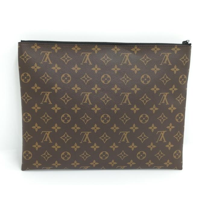 【中古】LOUIS VUITTON クラッチバッグ ソーラーレイ ポシェット A4 ヴァージルアブロー モノグラム M44484｜jjcollection2008｜02