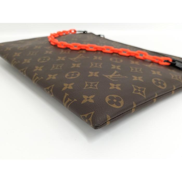 【中古】LOUIS VUITTON クラッチバッグ ソーラーレイ ポシェット A4 ヴァージルアブロー モノグラム M44484｜jjcollection2008｜03