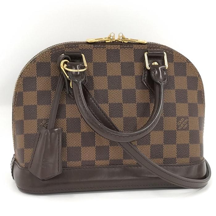 LOUIS VUITTON アルマBB 2WAY ハンドバッグ ショルダーバッグ ダミエ 