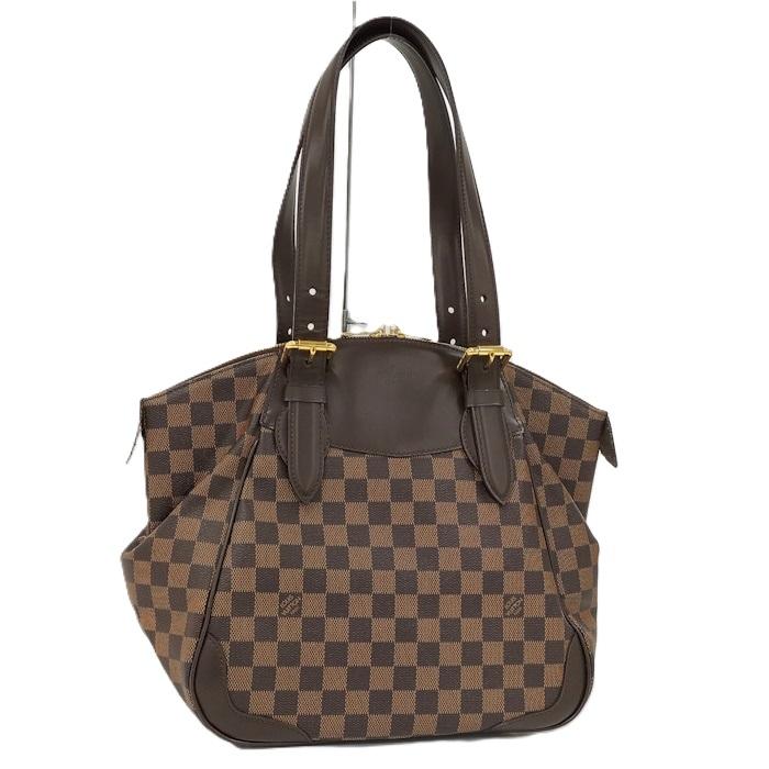 ルイヴィトン ヴェローナMM ダミエ　エベヌ　 ハンドバッグ LOUIS VUITTON ヴェローナMM ハンドバッグ ダミエ エベヌ N41118