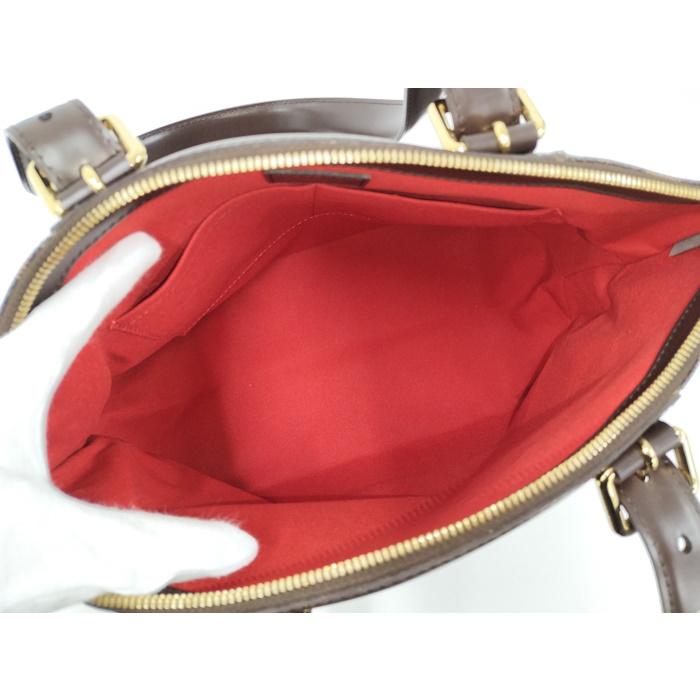 LOUIS VUITTON ヴェローナMM ハンドバッグ ダミエ エベヌ N41118