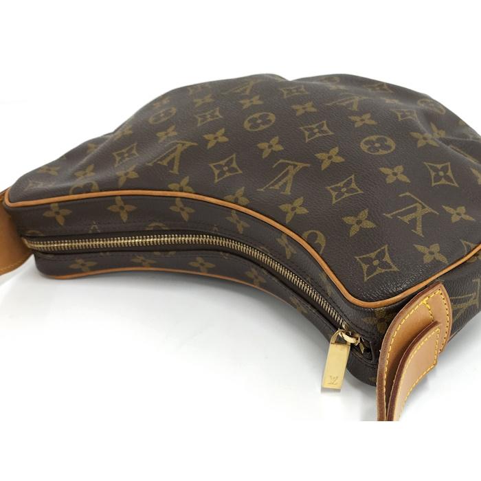 LOUIS VUITTON クロワッサンMM ハンドバッグ モノグラム ブラウン LOUIS VUITTON（ルイ・ヴィトン） クロワッサンMM ハンドバッグ