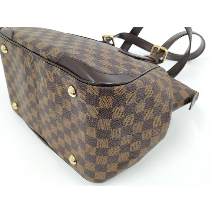 LOUIS VUITTON ヴェローナMM ハンドバッグ ダミエ エベヌ N41118