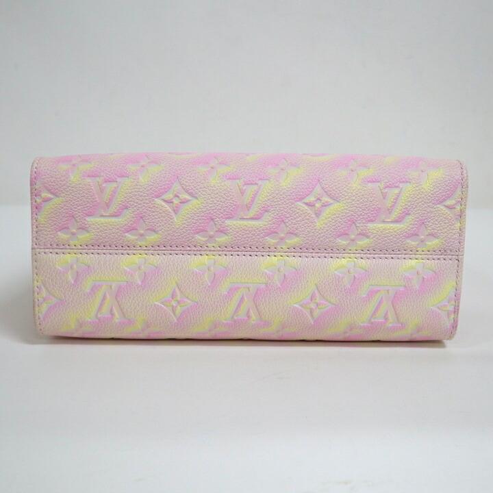 LOUIS VUITTON ルイヴィトン オンザゴーPM モノグラムアンプラント ライトピンク M46168 RFID_3