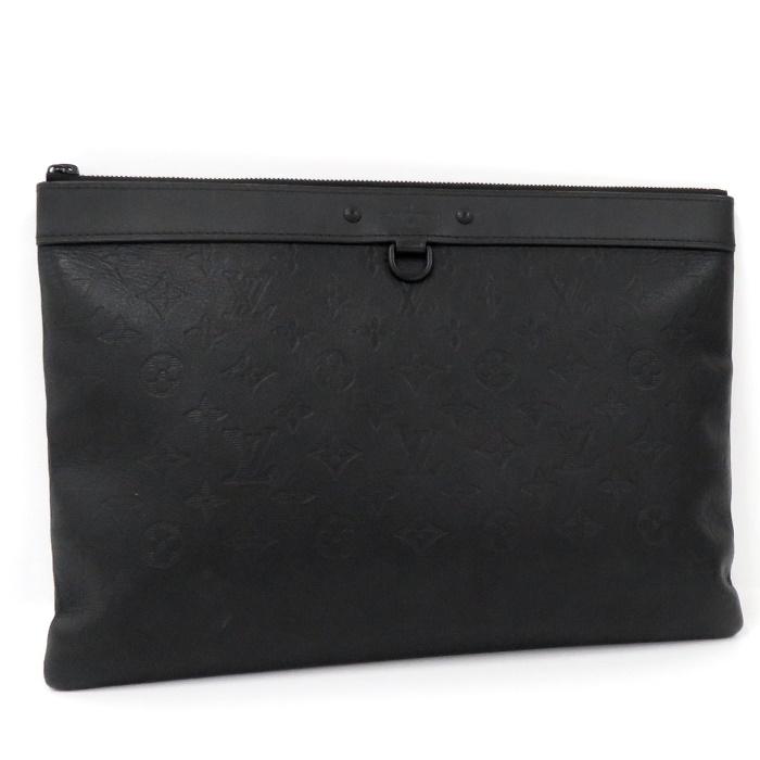 中古】LOUIS VUITTON ポシェット ディスカバリー クラッチバッグ