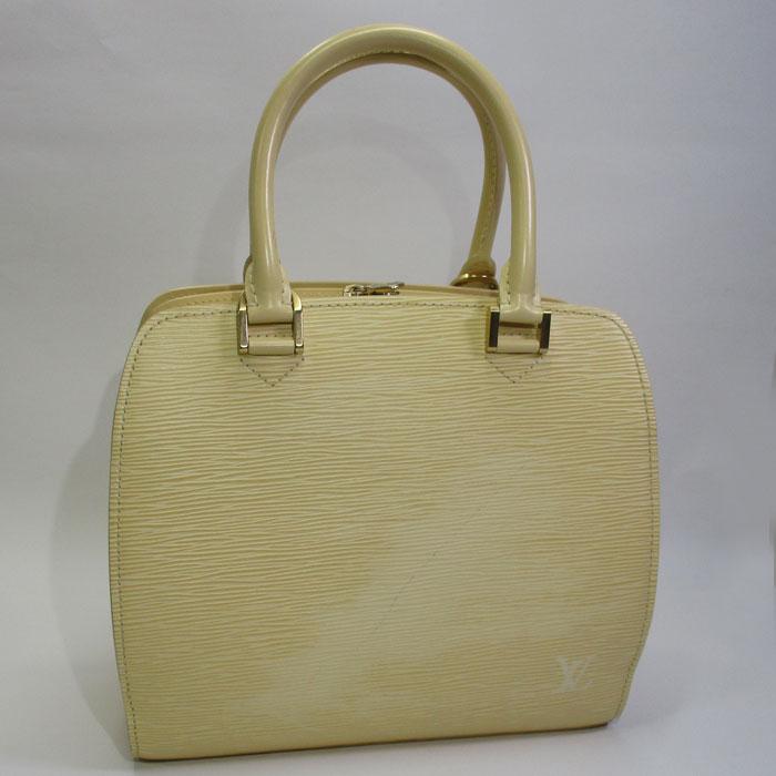 中古】LOUIS VUITTON ポンヌフ ハンドバッグ エピ ヴァニラ M5205A 