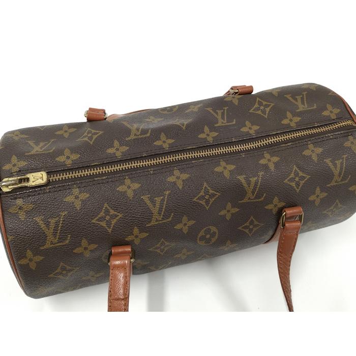 LOUIS VUITTON◇パピヨン30/ハンドバッグ/--/BRW/総柄 LOUIS VUITTON