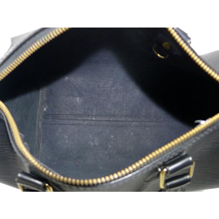 中古】LOUIS VUITTON スピーディ 25 ミニボストンバッグ エピ ノワール 