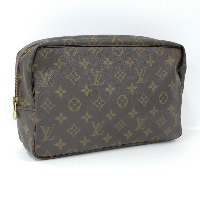 LOUIS VUITTON 【中古】LOUIS トゥルース トワレット28 コスメポーチ 