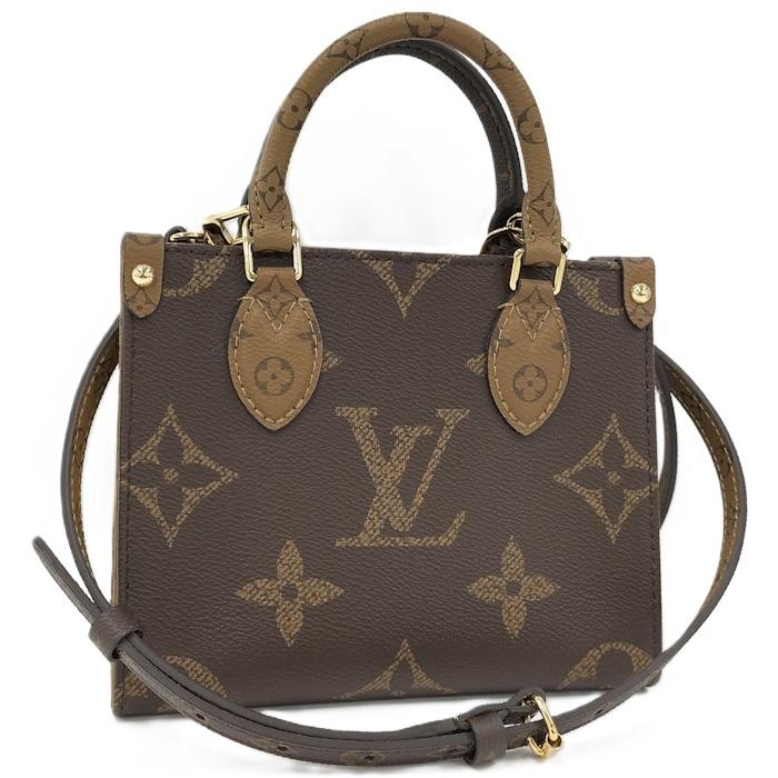 ＊可愛い配色【Louis Vuitton】オンザゴーBB 2way ハンドバッグ LOUIS VUITTON オンザゴーBB 2WAYハンドバッグ モノグラム