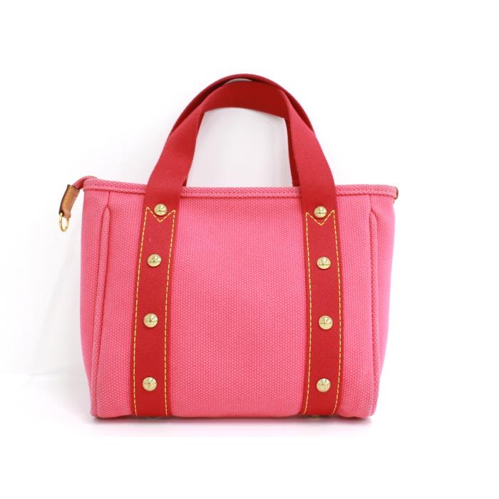 LOUIS VUITTON 【中古】LOUIS アンティグア カバPM トートバッグ
