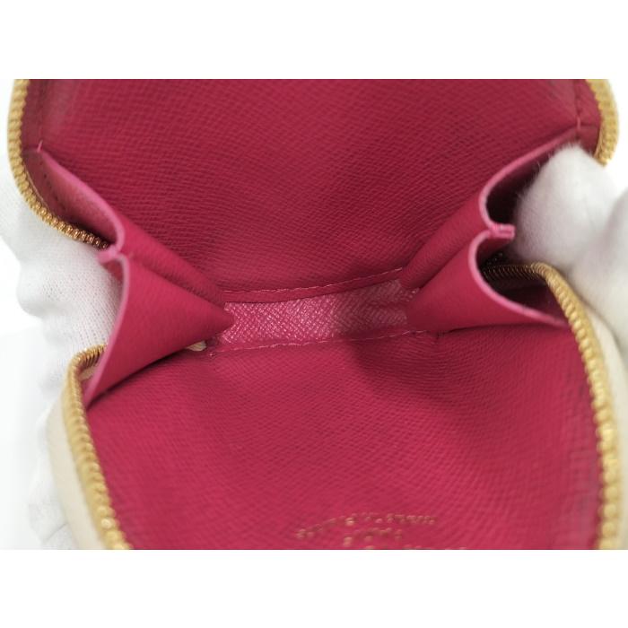 LOUIS VUITTON ダミエ エベヌ ポルトモネプラ コインケース内外極美 LOUIS VUITTON ダミエ エベヌ ポルトモネプラ コインケース内外極美