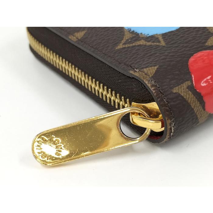 LOUIS VUITTON ラウンドファスナー長財布 ジッピーウォレット 草間彌生 