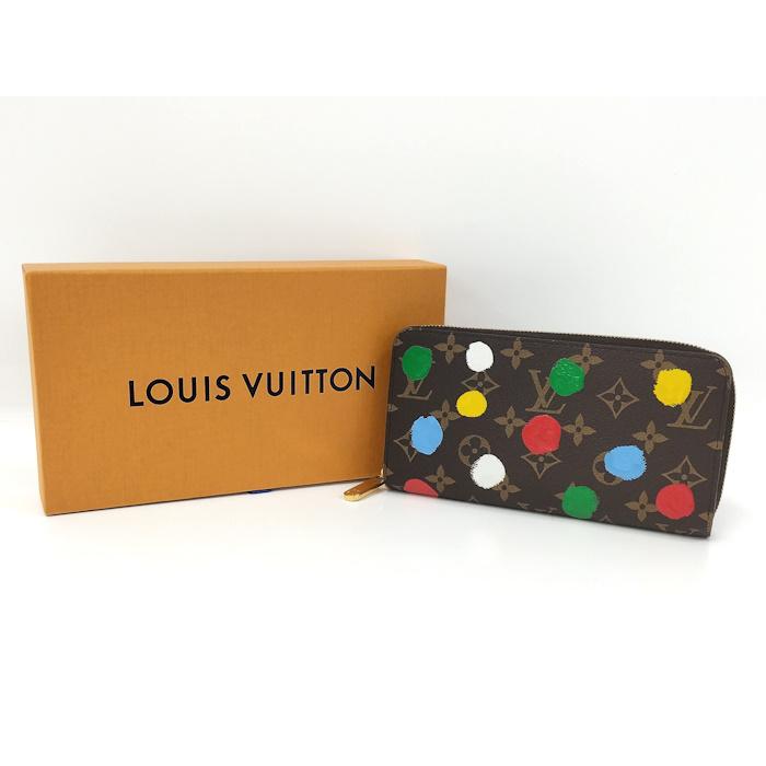 LOUIS VUITTON ラウンドファスナー長財布 ジッピーウォレット 草間彌生 
