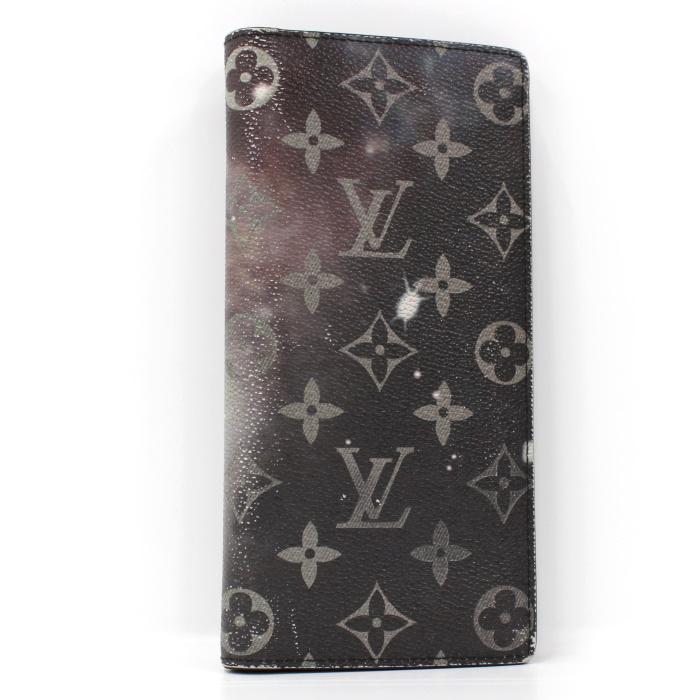 中古】LOUIS VUITTON ギャラクシーポルトフォイユ ブラザ 二つ折り長  