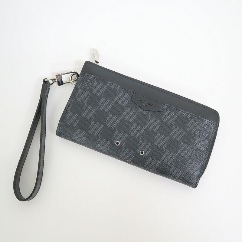 LOUIS VUITTON ルイヴィトン ジッピードラゴンヌ 長財布 ダミエ グラ