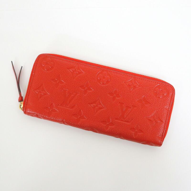 LOUIS VUITTON ルイヴィトン ポルトフォイユクレマンス モノグラムアン 