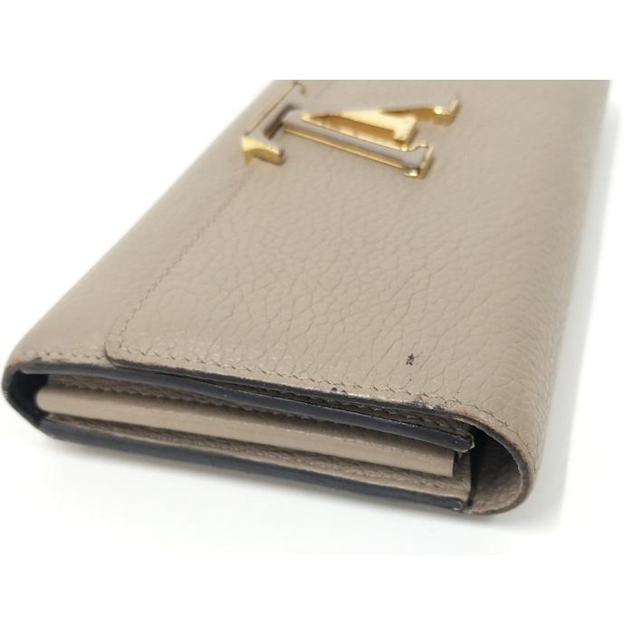LOUIS VUITTON ポルトフォイユ カプシーヌ 長財布 トリヨン ガレ