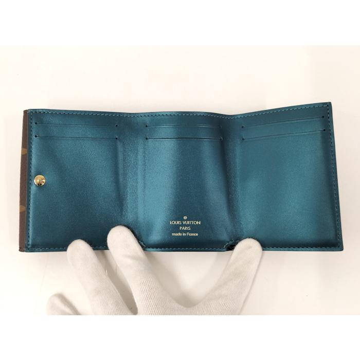LOUIS VUITTON 三つ折り財布 ポルトフォイユセレスト モノグラム シ 