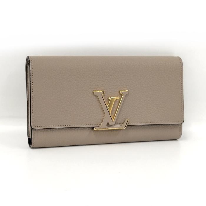 LOUIS VUITTON ポルトフォイユ カプシーヌ 二つ折り長財布 ガレ  