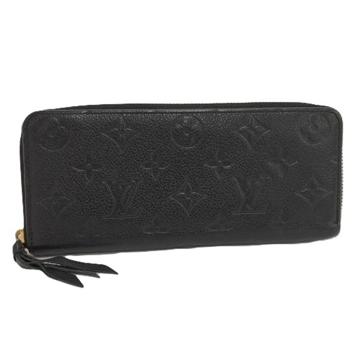 LOUIS VUITTON ラウンドファスナー長財布 ポルトフォイユクレマンス