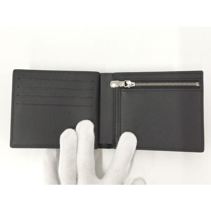 【中古】LOUIS VUITTON ポルトフォイユ アメリゴ NM 2つ折り 財布 ダミエ グラフィット N60053｜jjcollection2008｜07