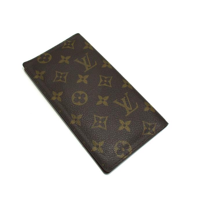 【中古】LOUIS VUITTON ポルトバルール カルトクレディ 二つ折り 札入れ 長財布 モノグラム M61823｜jjcollection2008｜02