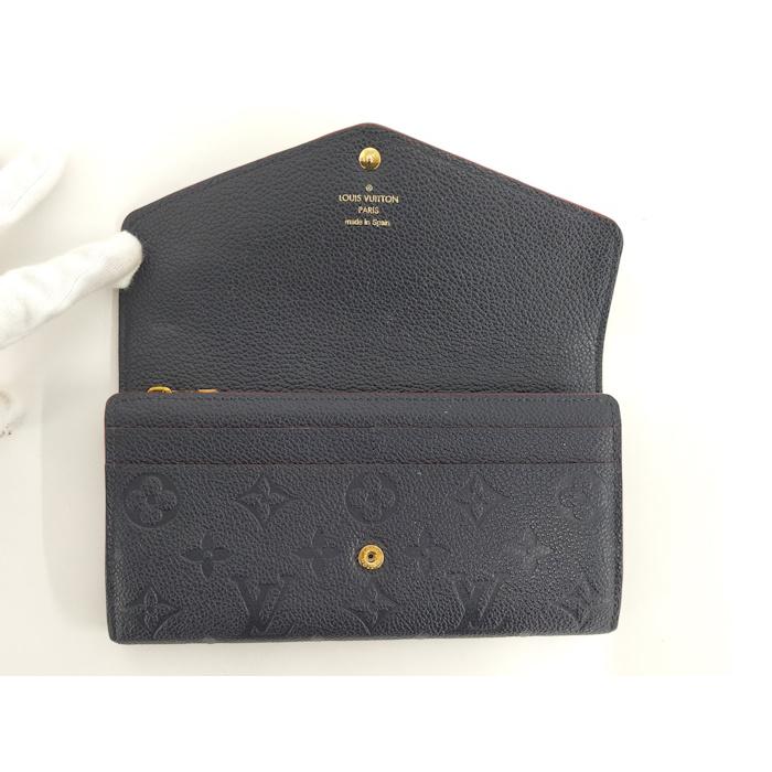 【中古】LOUIS VUITTON ポルトフォイユサラ 二つ折り長財布 モノグラムアンプラント マリーヌルージュ M62125｜jjcollection2008｜02