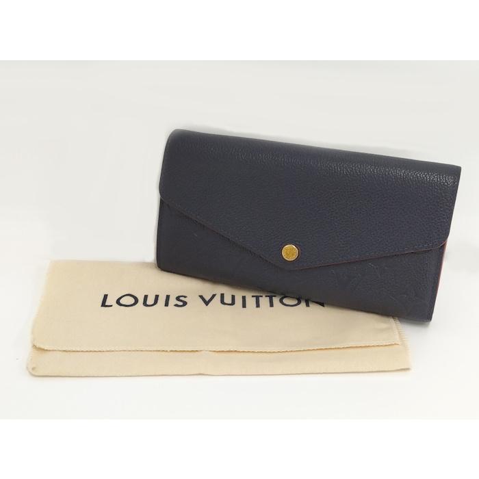 【中古】LOUIS VUITTON ポルトフォイユサラ 二つ折り長財布 モノグラムアンプラント マリーヌルージュ M62125｜jjcollection2008｜10