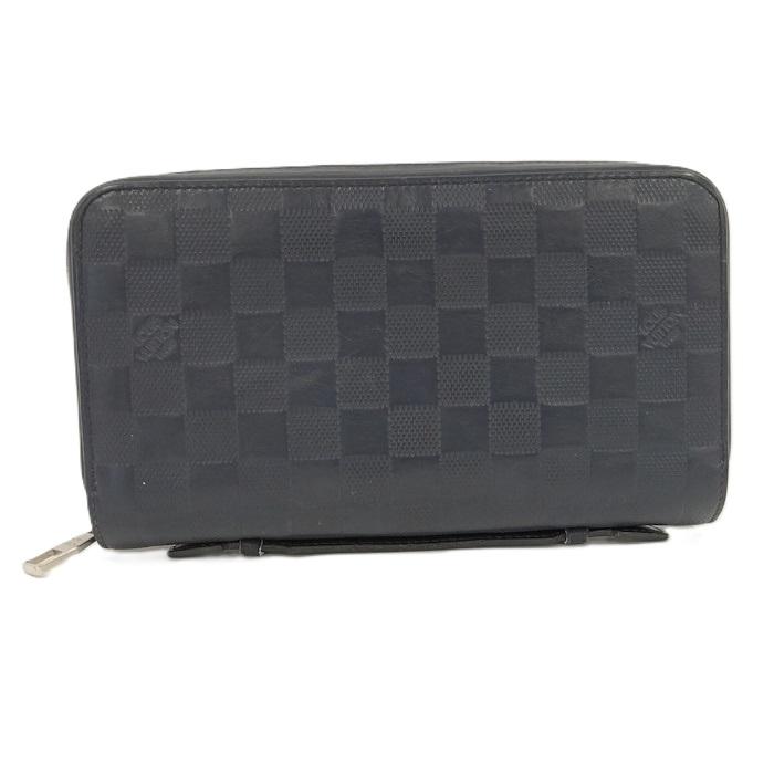 Louis Vuitton 長財布　ジッピーXL ダミエアンフィニ LOUIS VUITTON ジッピーXL ラウンドファスナー長財布 ダミエ