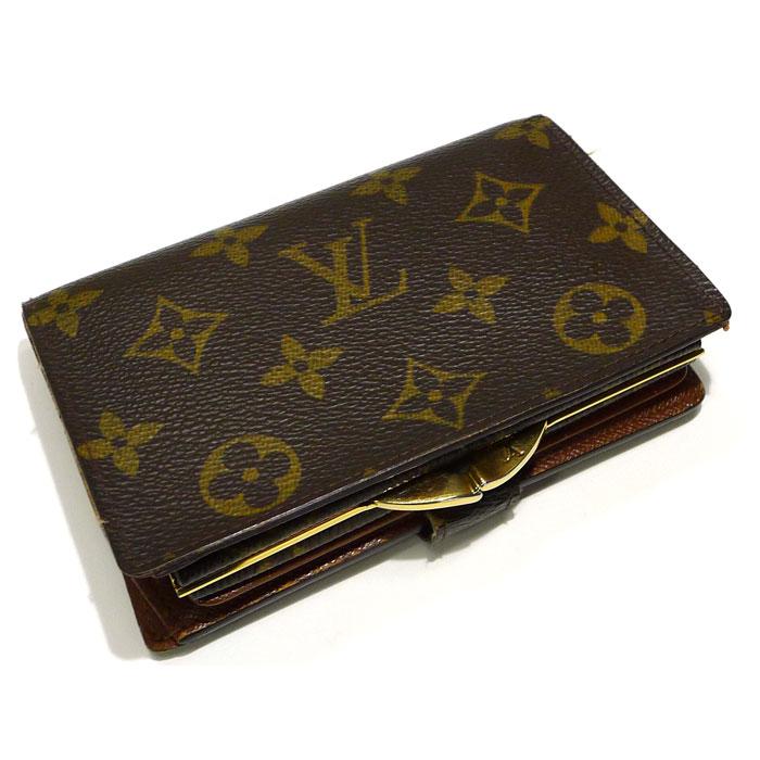 【中古】LOUIS VUITTON ポルト モネ ビエ ヴィエノワ 二つ折り財布 がま口 モノグラム M61663｜jjcollection2008｜02